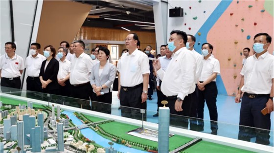 毛偉明寄語(yǔ)馬欄山：努力打造具有中國(guó)特色、全國(guó)領(lǐng)先、全球影響力的媒體融合新地標(biāo)